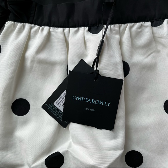 NWT Cynthia Rowley Emery Polka Dot Tulip Wrap Skirt - Picture 12 of 12